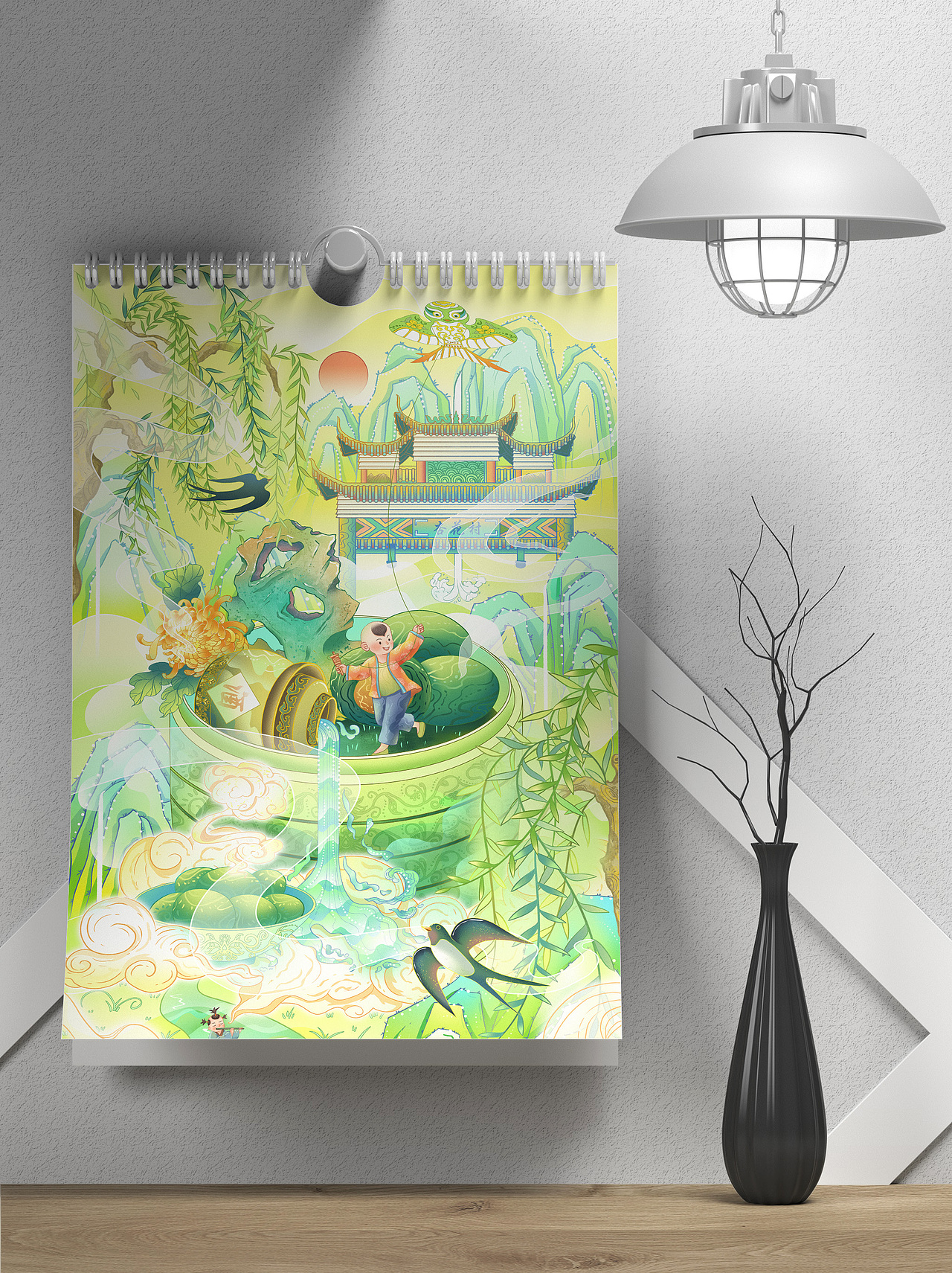 清明｜二十四节气插画