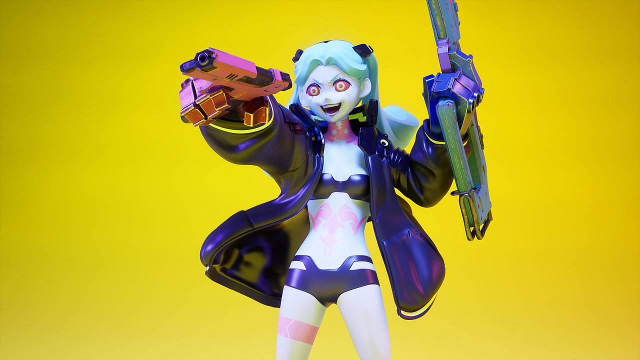 赛博朋克边缘行者丽贝卡