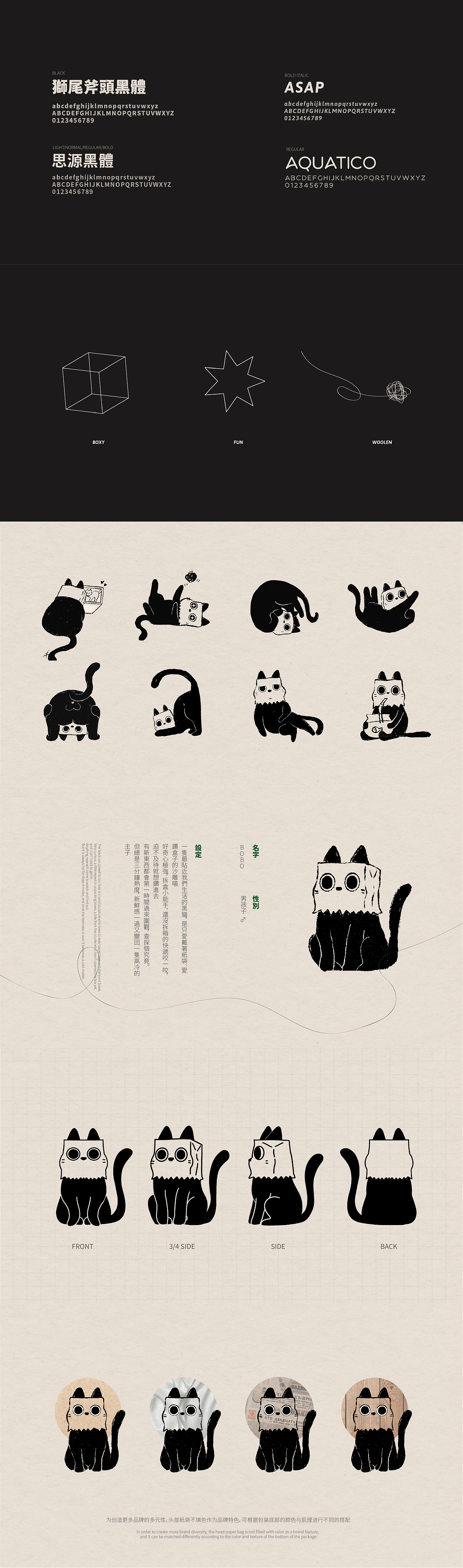 BOXY LAB猫咪生活实验室品牌&IP设计（图ZMzA0NTc5NzEy） - 品牌 - 站酷设计师瓶田Lauping原创素材 - 站酷ZCOOL