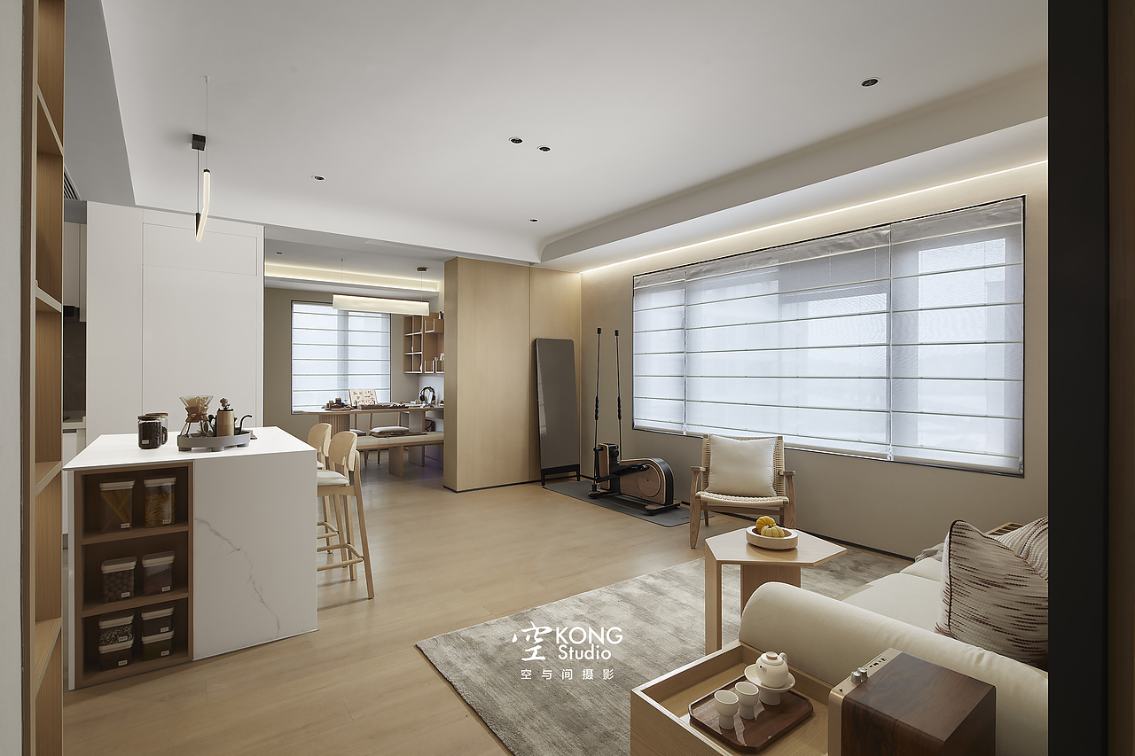 样板间摄影 | 阳光正好,不如吃茶去