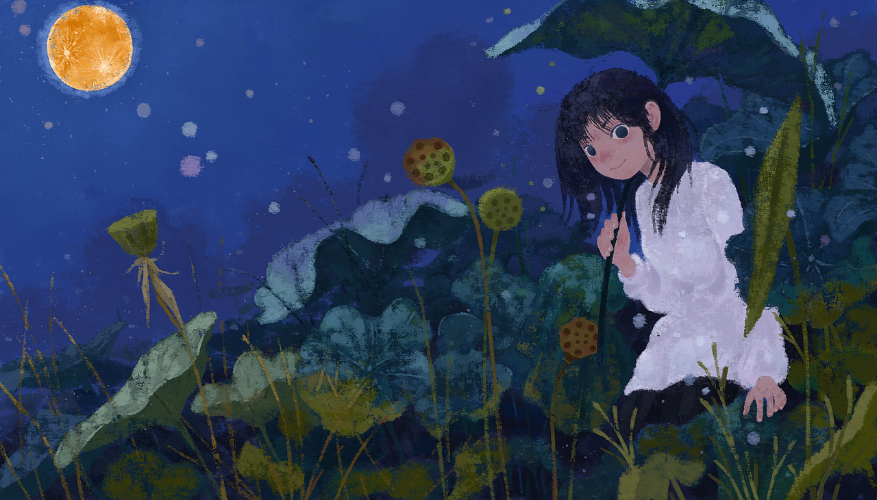 秋天的边界（图ZMzUxOTI1NzY0） - 商业插画 - 站酷设计师歪瓶盖原创素材 - 站酷ZCOOL