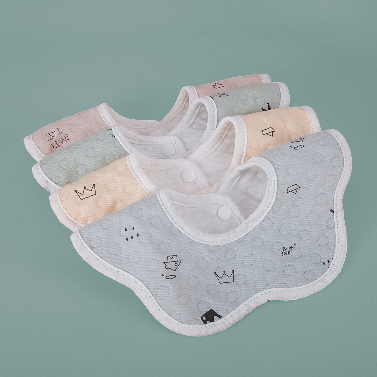 纯棉娃娃口水巾