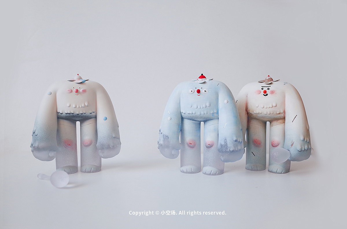 第五篇 | 冬日的温暖雪怪（图ZMzM4ODMyMjQ0） - IP形象 - 站酷设计师小空场的设计师们原创素材 - 站酷ZCOOL