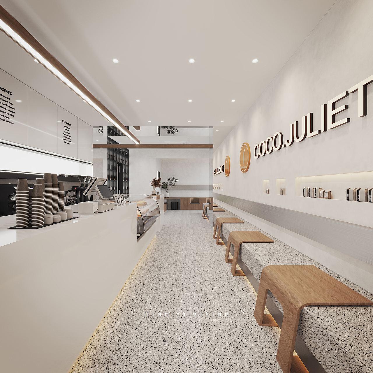 咖啡店空间效果表现