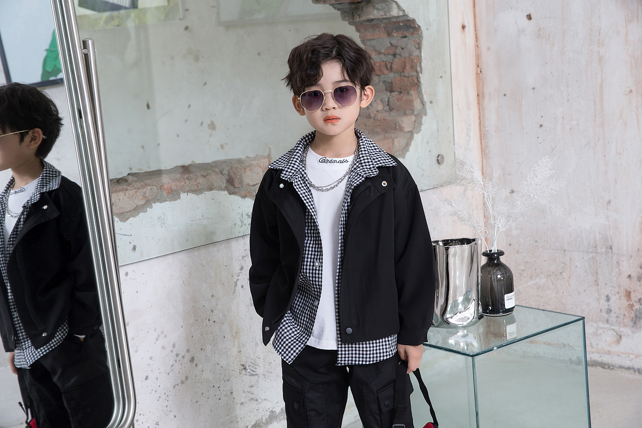 男童电商模特拍摄-奶萌团子