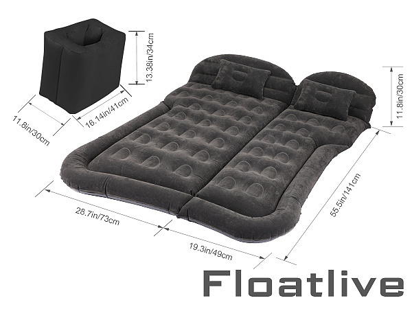 亚马逊A+ 汽车充气床 旅行床垫 电商套图（图ZMzU0ODQxNTY0） - 宣传物料 - 站酷设计师与影产品摄影原创素材 - 站酷ZCOOL