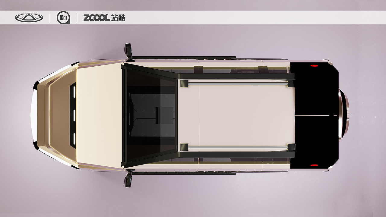 iCar纯电硬派S56新车外观设计