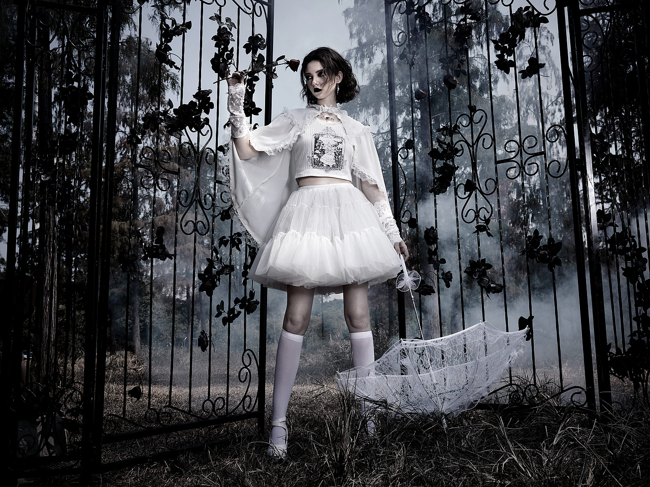 跨境电商拍摄|暗黑童话banner