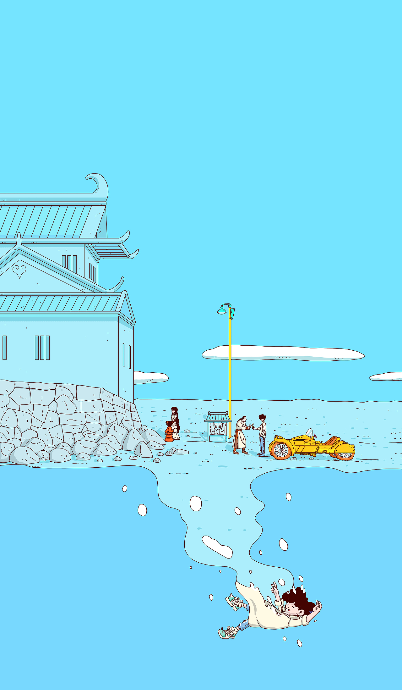 书都出版了，疫情还没过去（图ZMzE4MzM4ODE2） - 绘本 - 站酷设计师艺术悍匪阿洛C原创素材 - 站酷ZCOOL