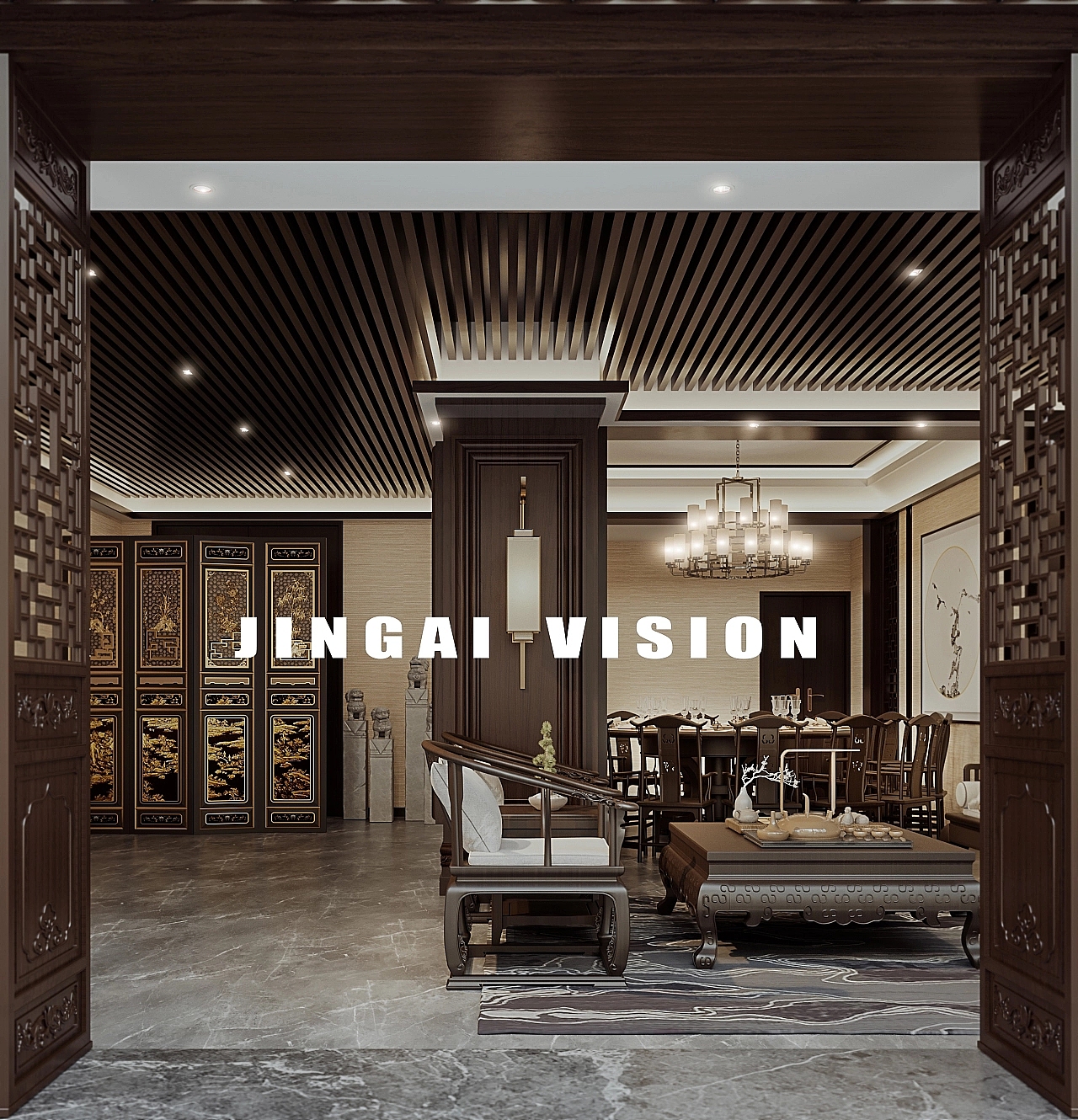 西湖民宿项目 《龙井庄园》（图ZMzAyMzY1ODgw） - 商业空间设计 - 站酷设计师金该视觉原创素材 - 站酷ZCOOL