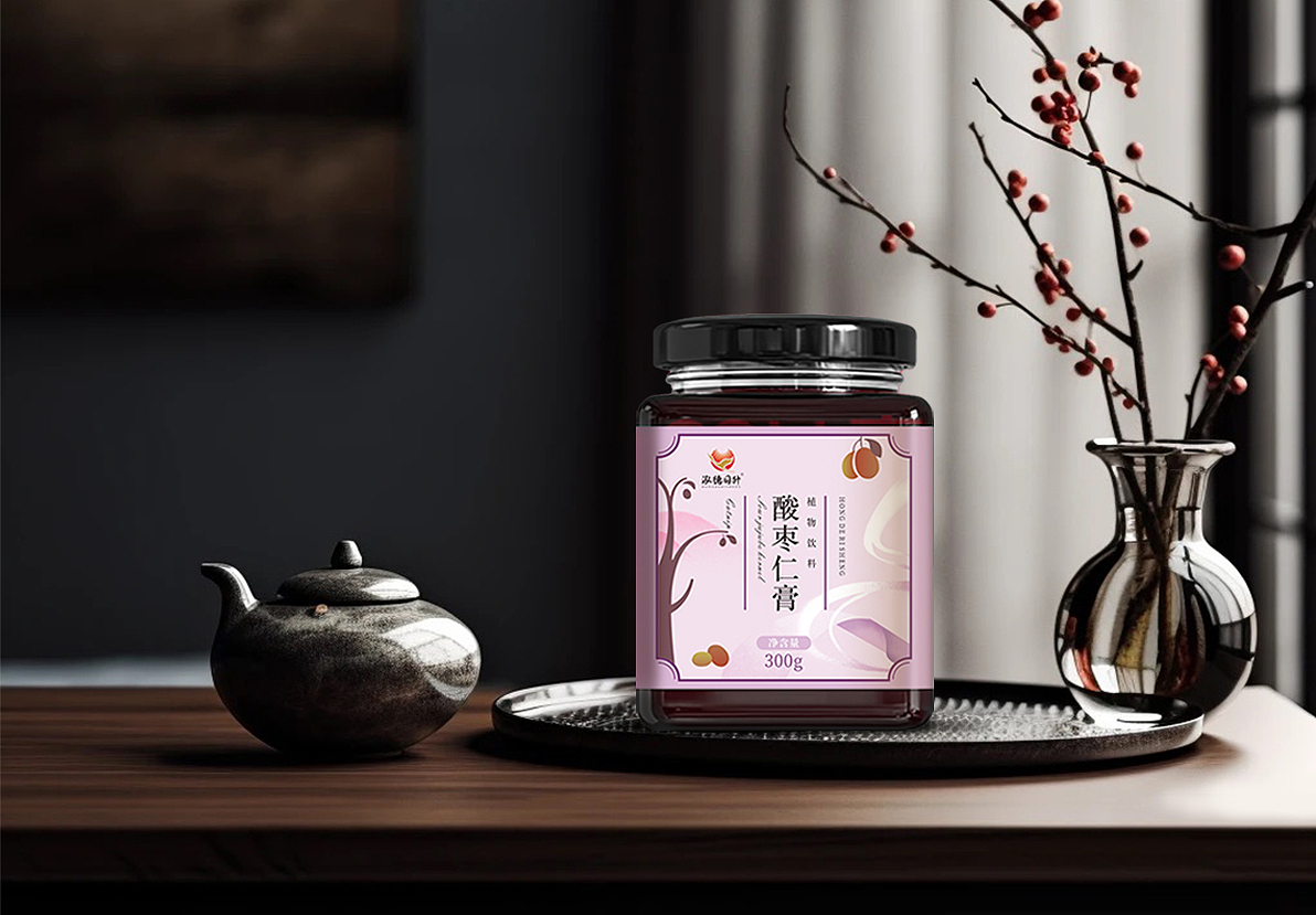 膏滋酸枣仁膏 | 包装设计（图ZMzQ4NjUxOTQ4） - 包装 - 站酷设计师DesignbyCM原创素材 - 站酷ZCOOL