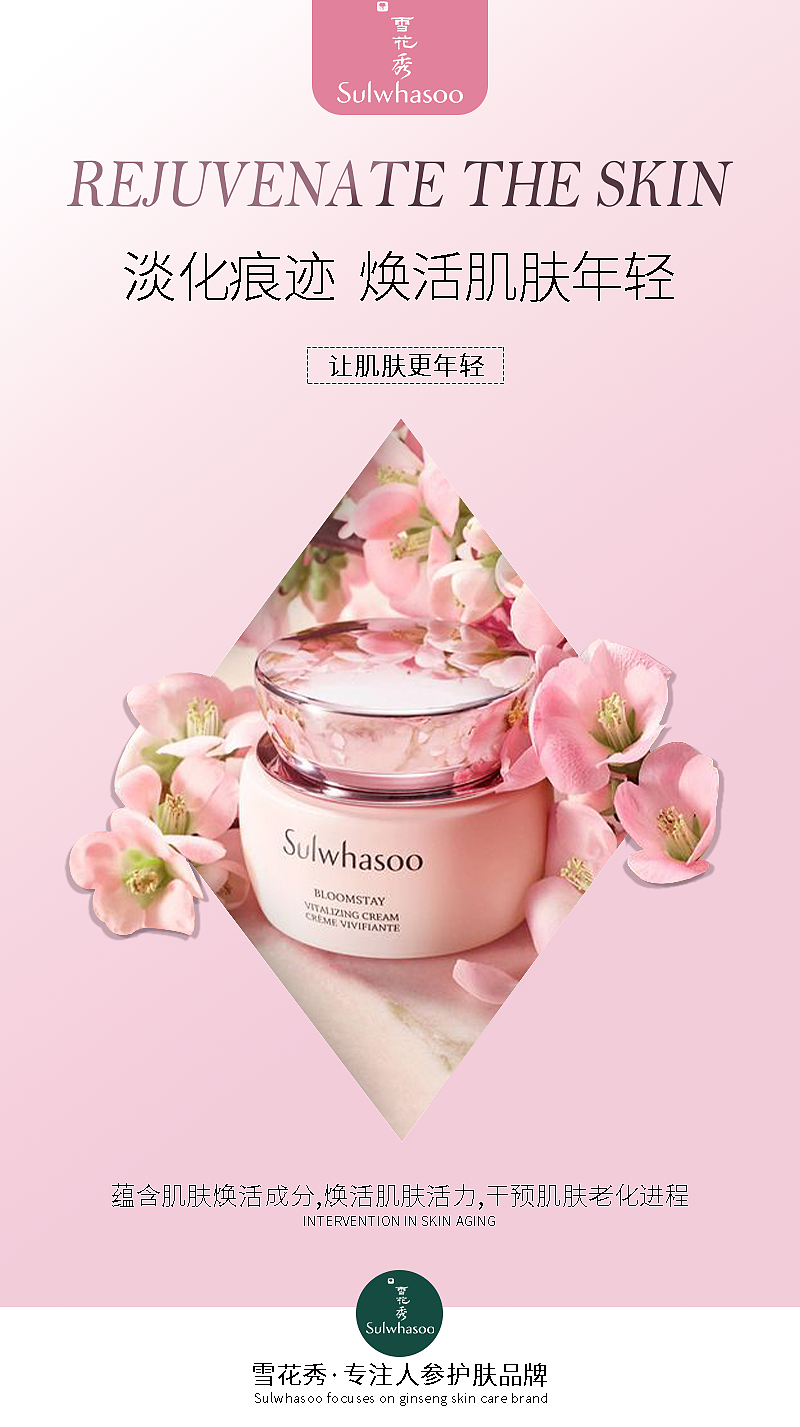 护肤品宣传海报