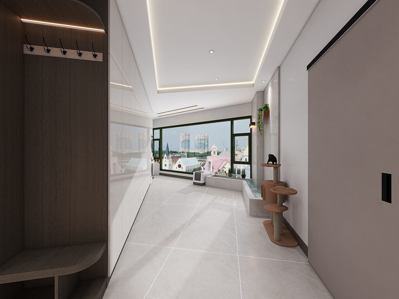 四川成都雅居乐花园(209平方现代简约四居室)