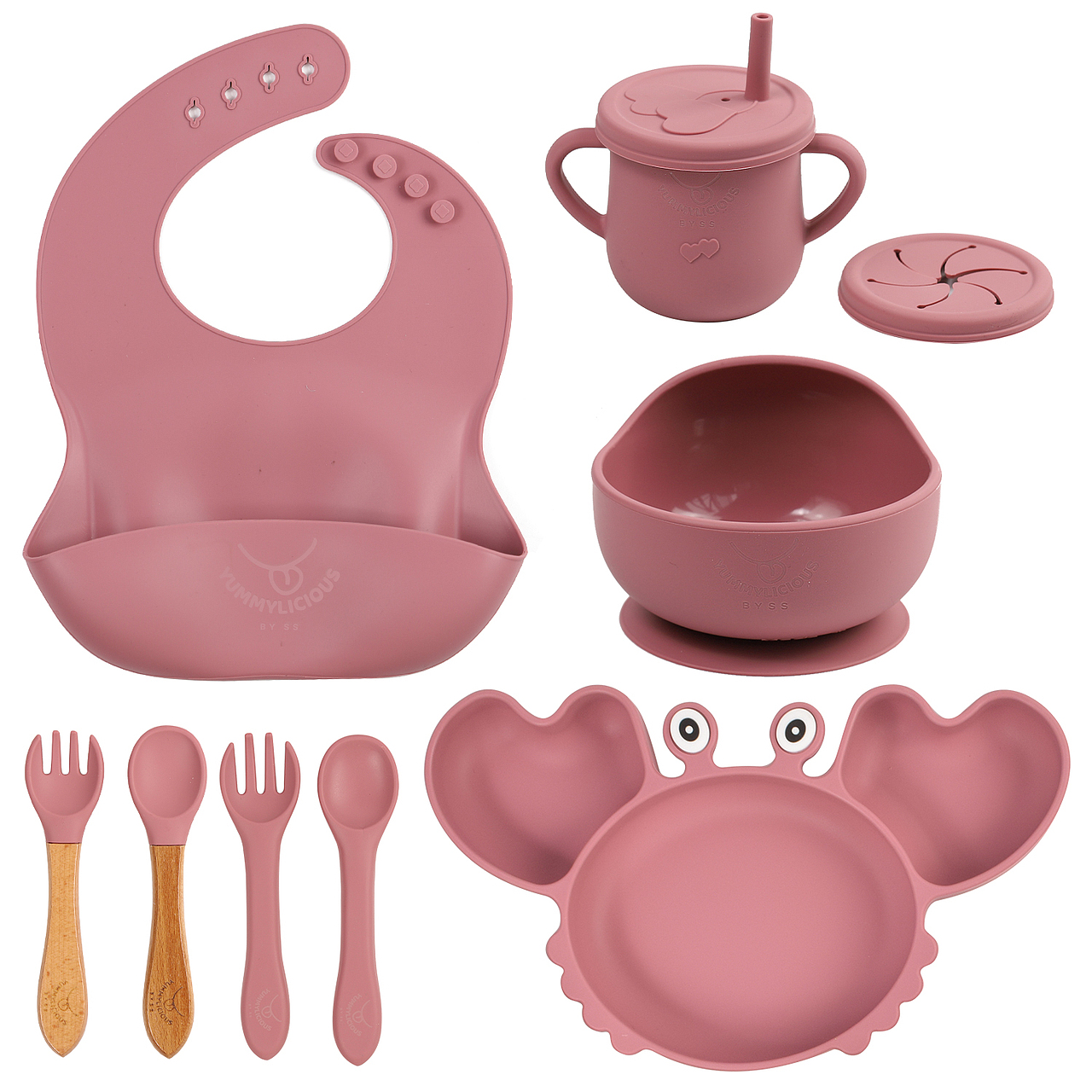 婴童餐具套装 | 亚马逊（图ZMzQzMzE2NDUy） - 电商 - 站酷设计师娴子设计原创素材 - 站酷ZCOOL