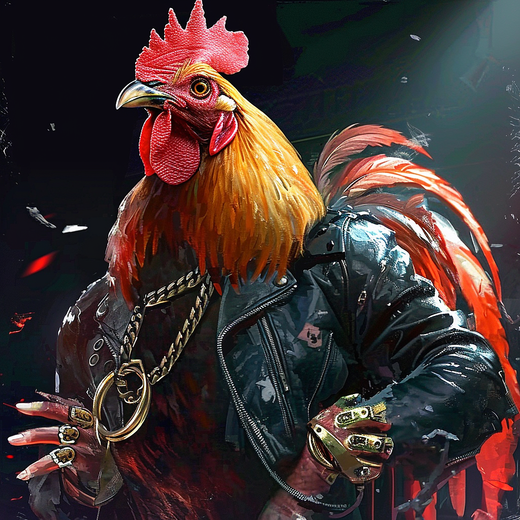 SD和MJ的技术演练脑暴图——鸡系列--斗鸡篇