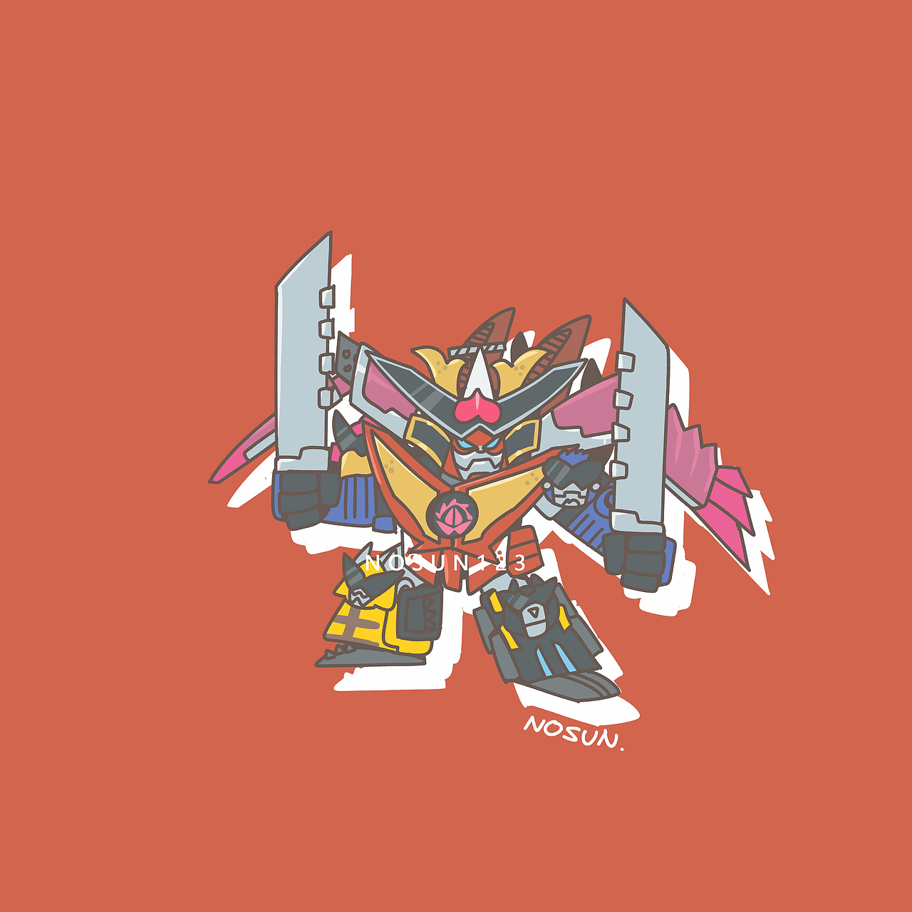 超级战队合体机器人壁纸