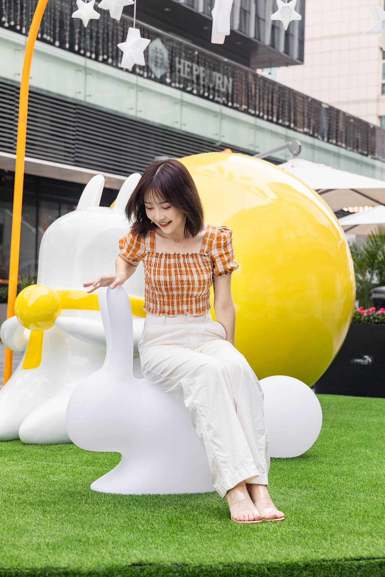 广场美陈活动摄影 人像互动摄影