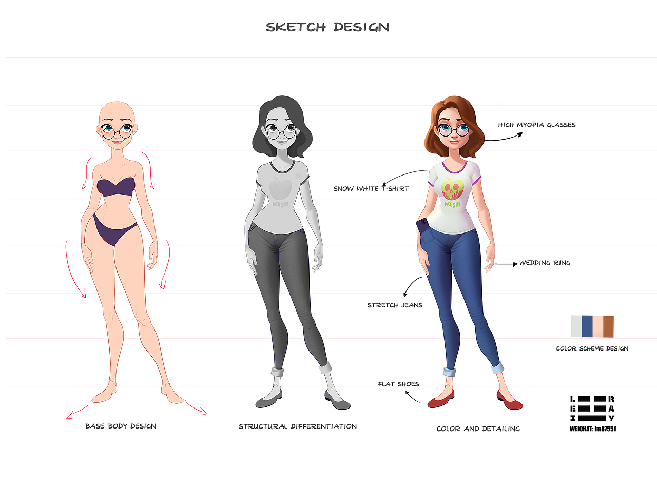 QUALITY LIFE （人物设计）（图ZMzQ0NjMzNTYw） - 游戏原画 - 站酷设计师Z611367015原创素材 - 站酷ZCOOL