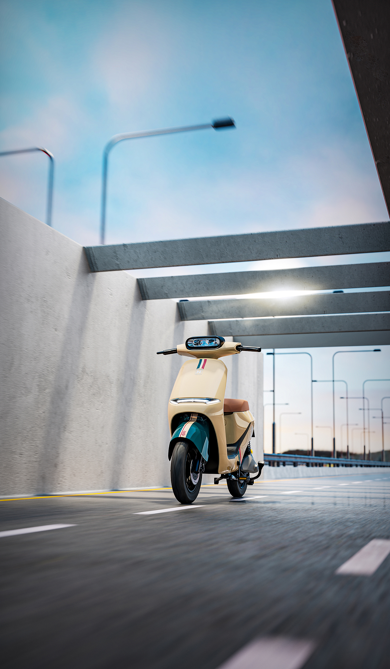 一些电动车/电瓶车场景渲染合集2（图ZMzI2OTIxNTk2） - 产品 - 站酷设计师Jeremy_楽悟路原创素材 - 站酷ZCOOL