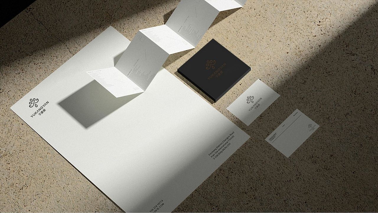 宇康颜品牌视觉形象设计/化妆品品牌形象VI/LOGO（图ZMzM3NTYzMDAw） - 品牌 - 站酷设计师英迈品牌策略设计原创素材 - 站酷ZCOOL