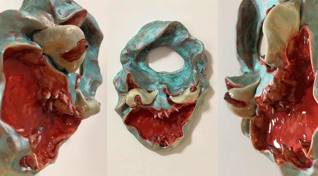 陶瓷雕塑作品｜CMEOWS-呛呛怪No.02 \03 \05 \08 \09