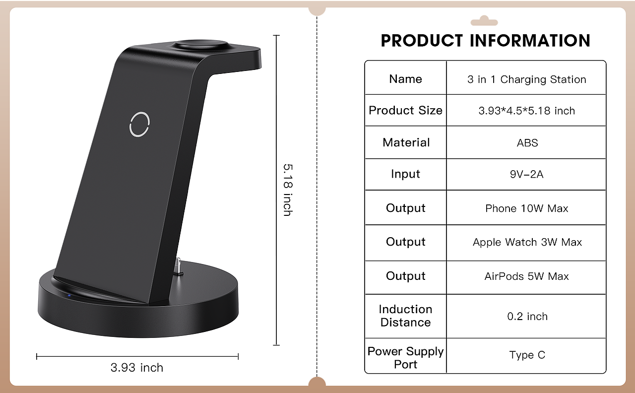 无线充 产品渲染 产品精修 图片排版