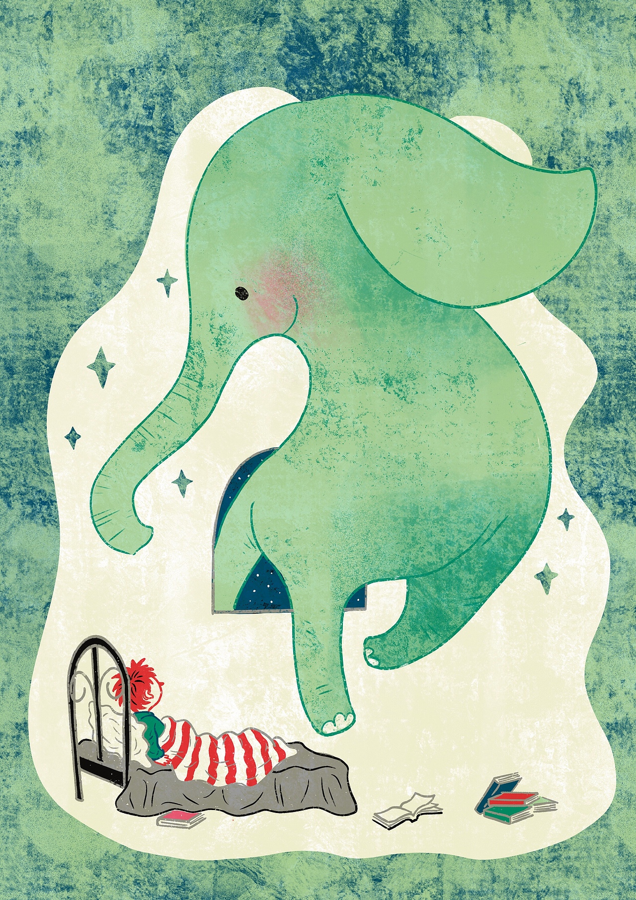 《美食家》童书插画