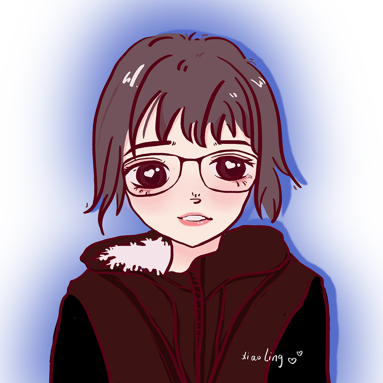 人物插画小创作（图ZMzIyMDE4MTQ4） - 艺术插画 - 站酷设计师阿木木的告白原创素材 - 站酷ZCOOL