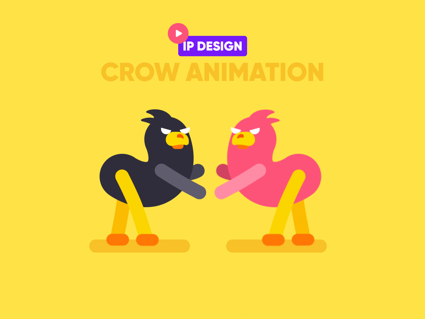 Crow Animation-乌鸦IP（图ZMzE0NzA4ODMy） - 动效设计 - 站酷设计师乌鸦CrowVision原创素材 - 站酷ZCOOL
