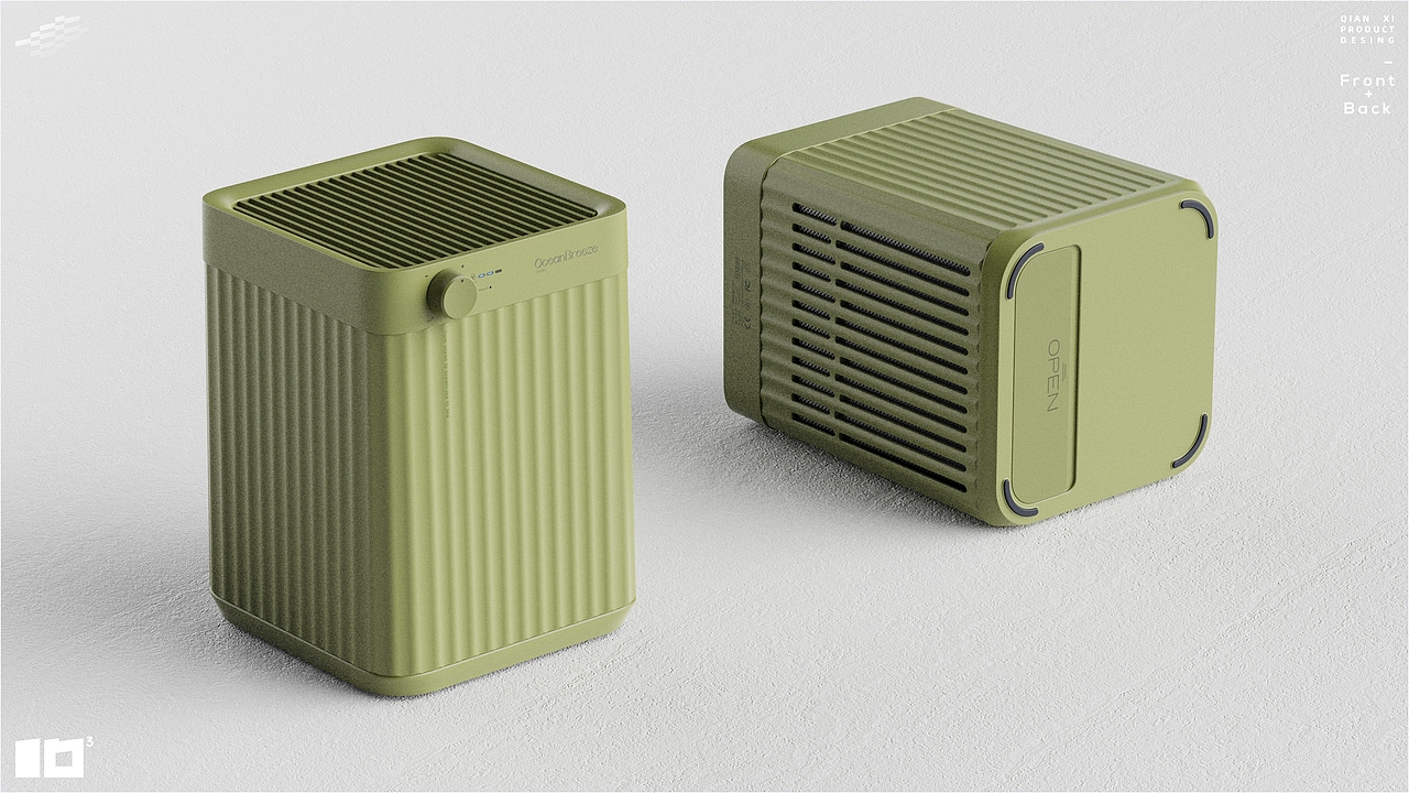 Ocean Breeze-桌面小型空气净化器（图ZMzQ1OTcyODQ4） - 其他工业/产品 - 站酷设计师Robinakira原创素材 - 站酷ZCOOL