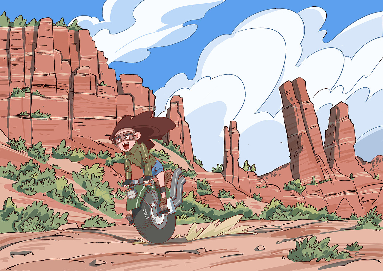 优设态爷手绘场景打卡汇总（图ZMzM3NzIzMDEy） - 创作习作 - 站酷设计师夏空空插画原创素材 - 站酷ZCOOL