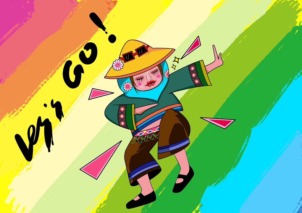 插画-惠安女（图ZMzI2Mjc5ODgw） - 新锐潮流插画 - 站酷设计师削铅笔v原创素材 - 站酷ZCOOL