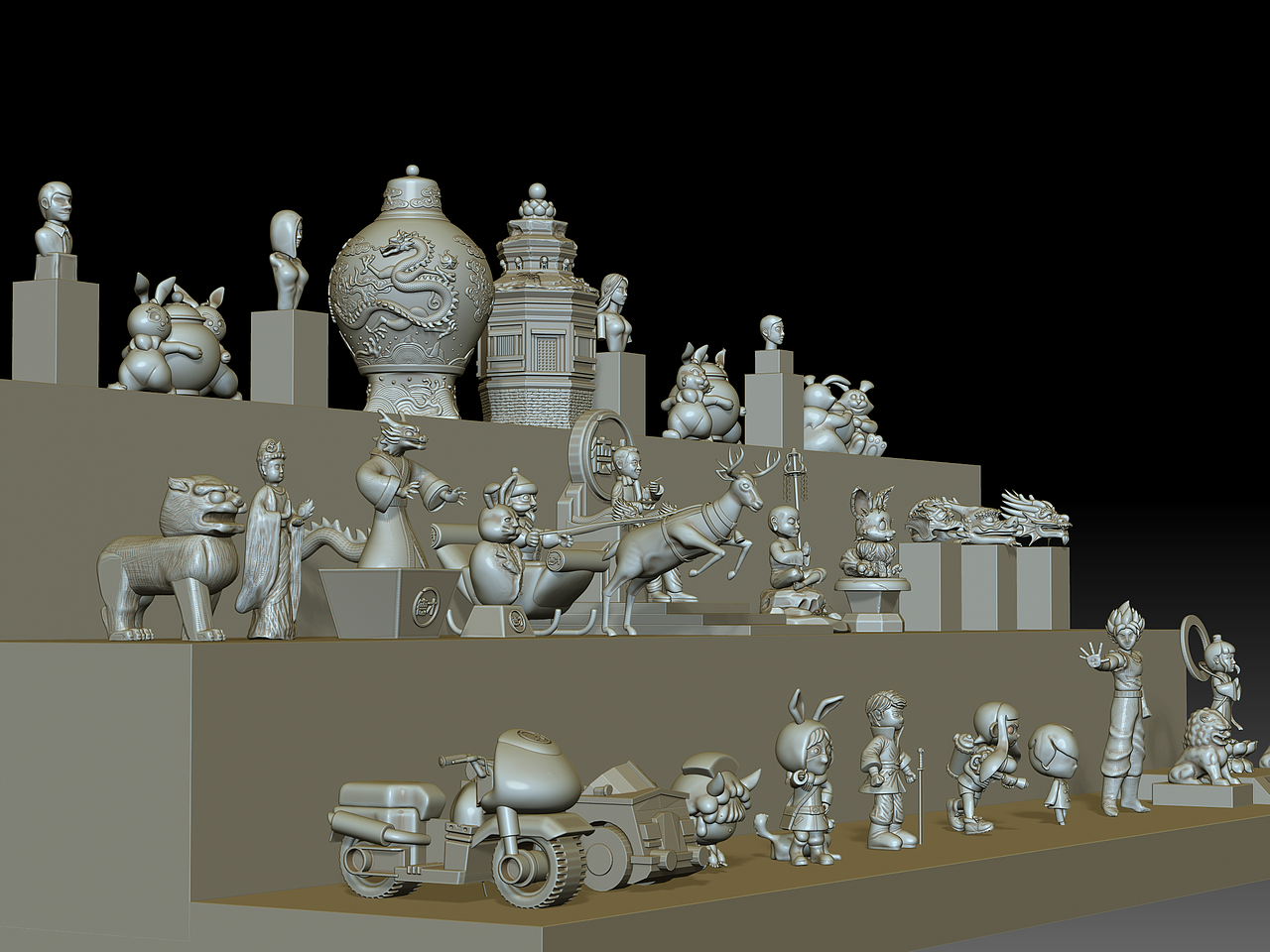 德才2022年雕刻练习作品集