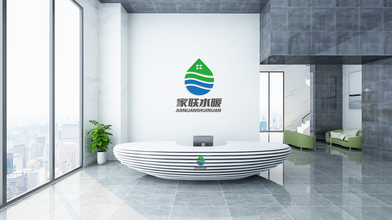 LOGO 水电暖家装器材设备研发销售一体化服务平台 logo