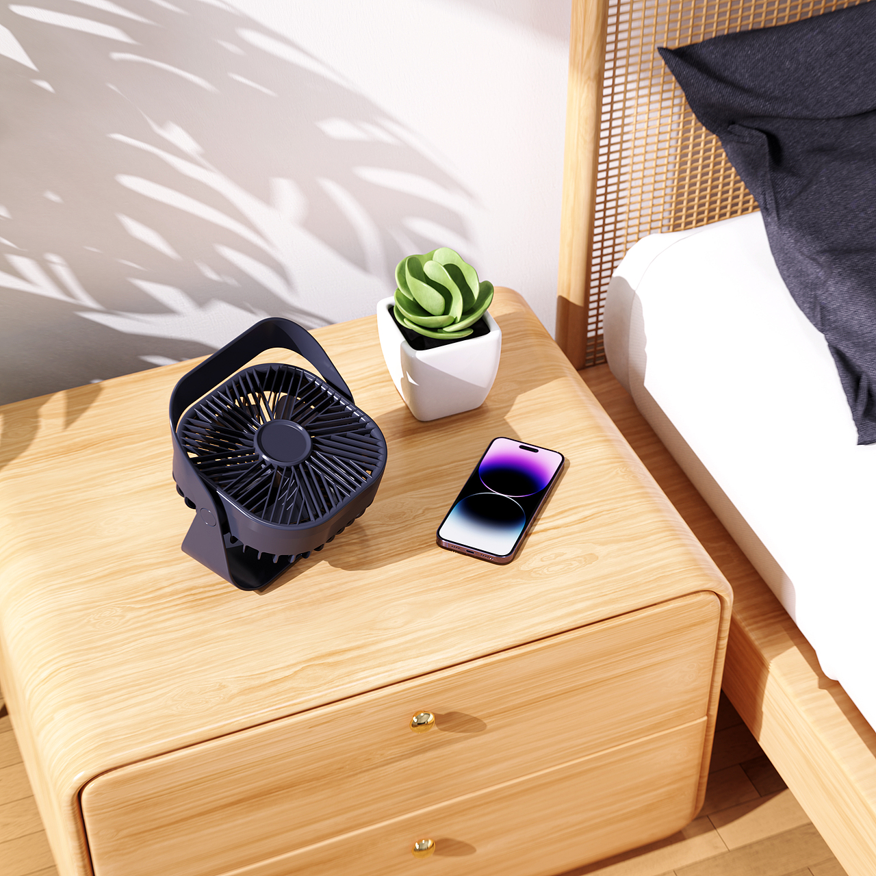 【季度节选】 桌面小风扇 And 光影练习