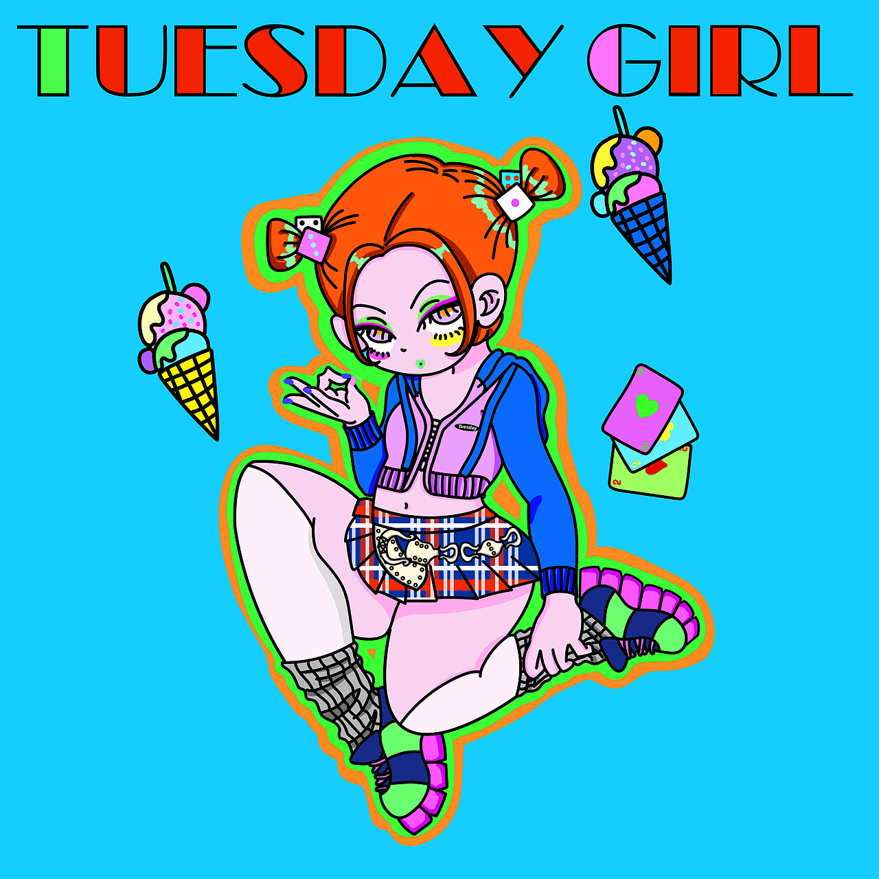 DAILYGIRL日日辣妹-NFT数字藏品