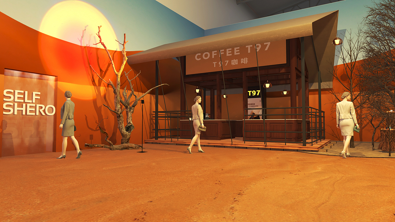 希柔秋冬發(fā)布會(huì)比稿（圖ZMzQ0MDU3NTQw） - 舞臺(tái)美術(shù) - 站酷設(shè)計(jì)師撒哈拉的一粒沙原創(chuàng)素材 - 站酷ZCOOL