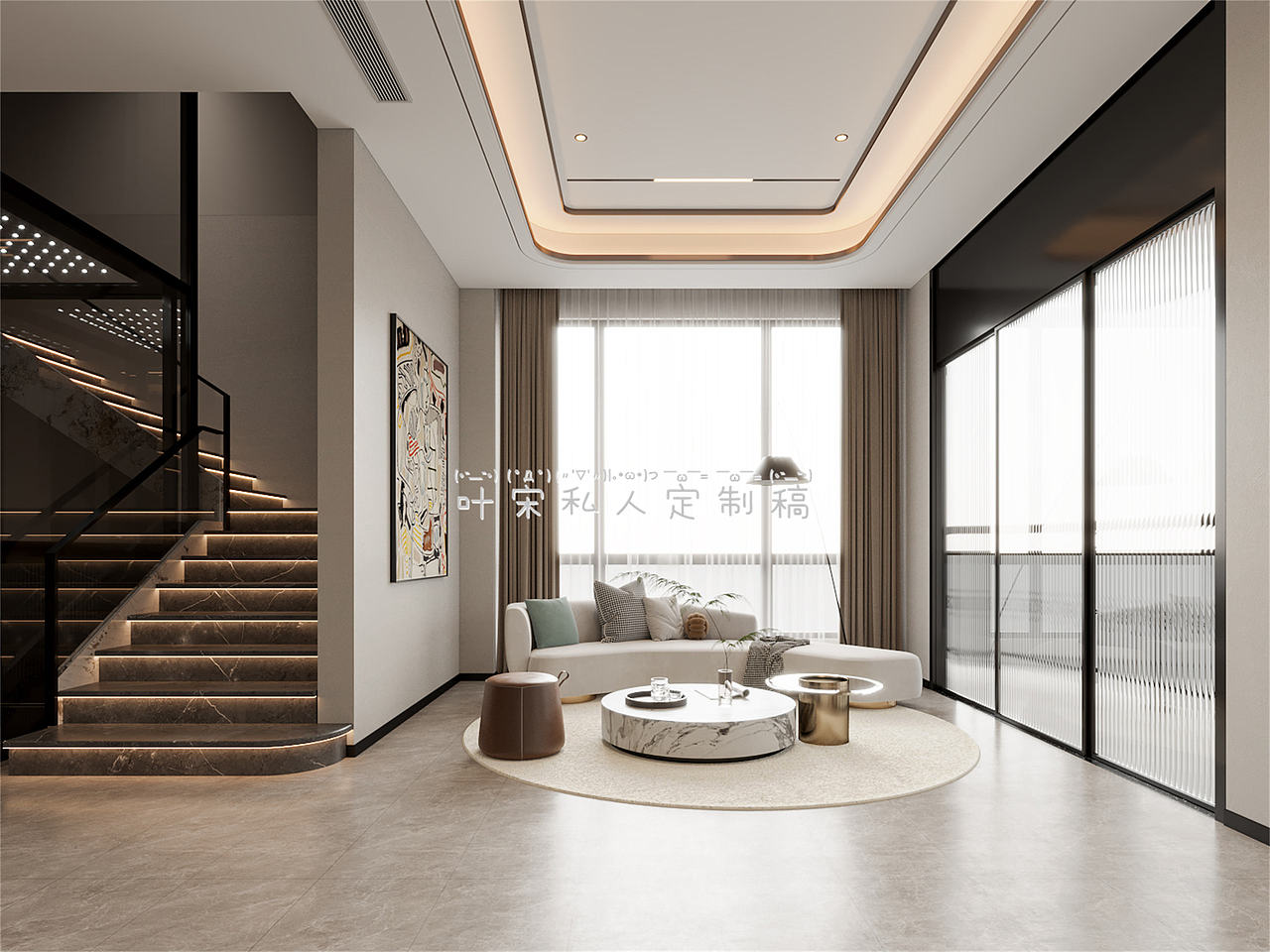 现代风格大别墅丨简约生活美学