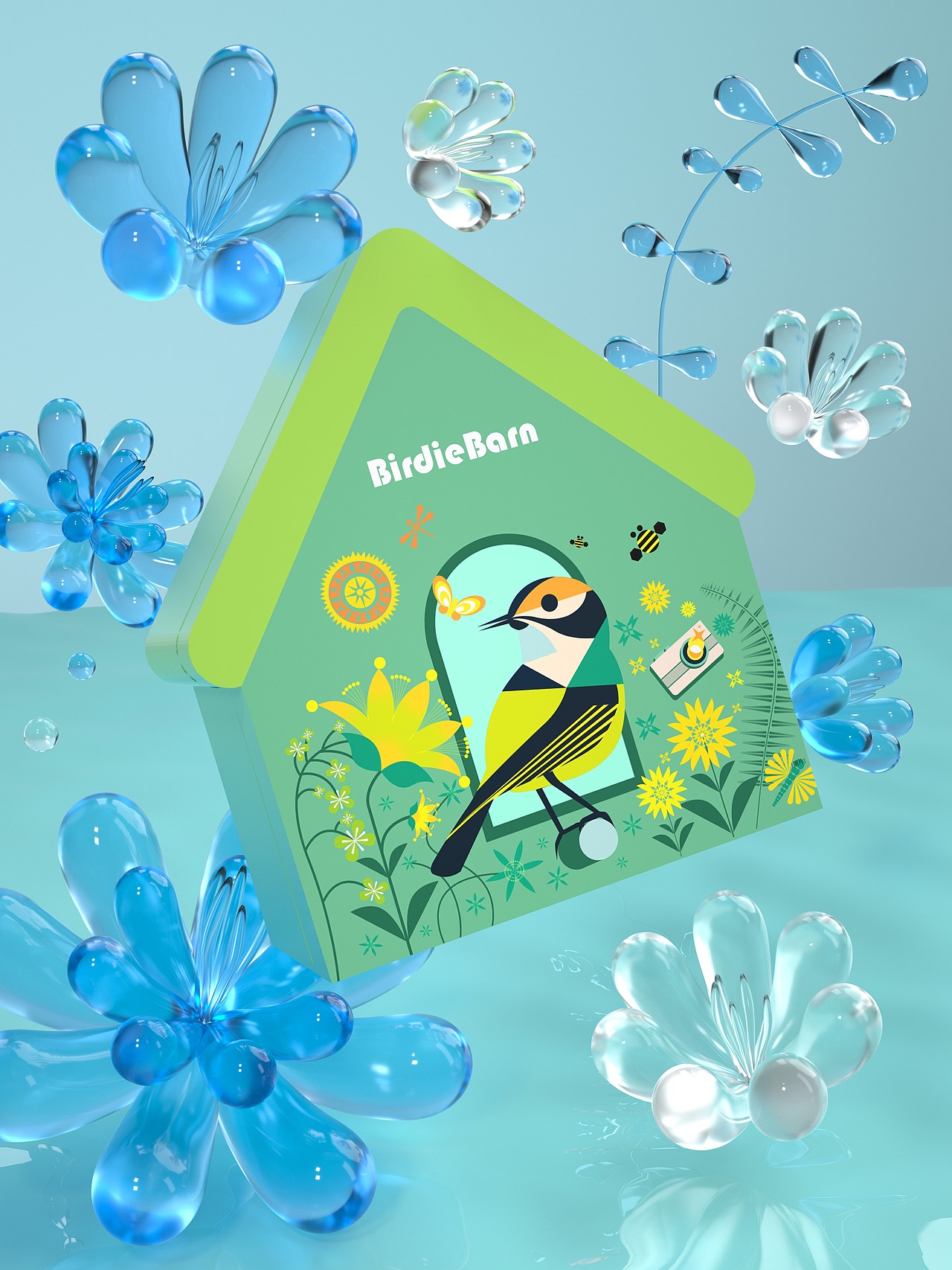 原创包装设计|为小鸟提供一个温馨的栖息地