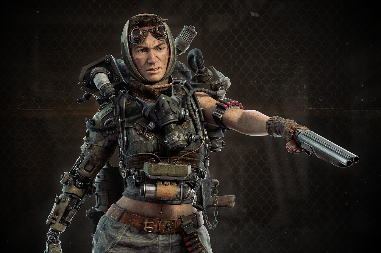 DieselGirl -柴油废土-（图ZMzM2NzAzNzA0） - 人物/生物 - 站酷设计师Ryco_Ryan原创素材 - 站酷ZCOOL