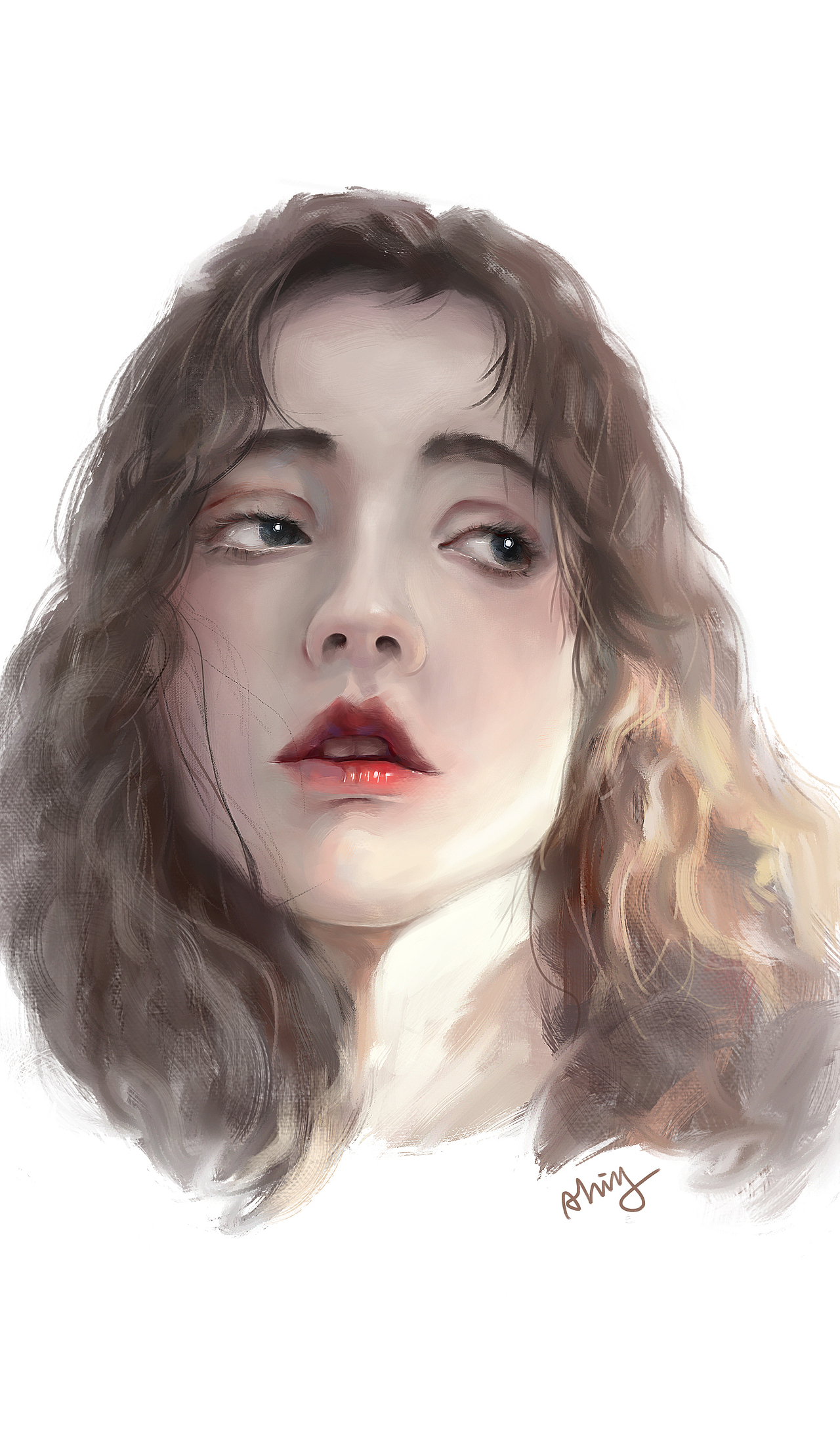 日常练习~人物头像速涂（图ZMjk5ODQ2OTA0） - 创作习作 - 站酷设计师Ahing先生原创素材 - 站酷ZCOOL