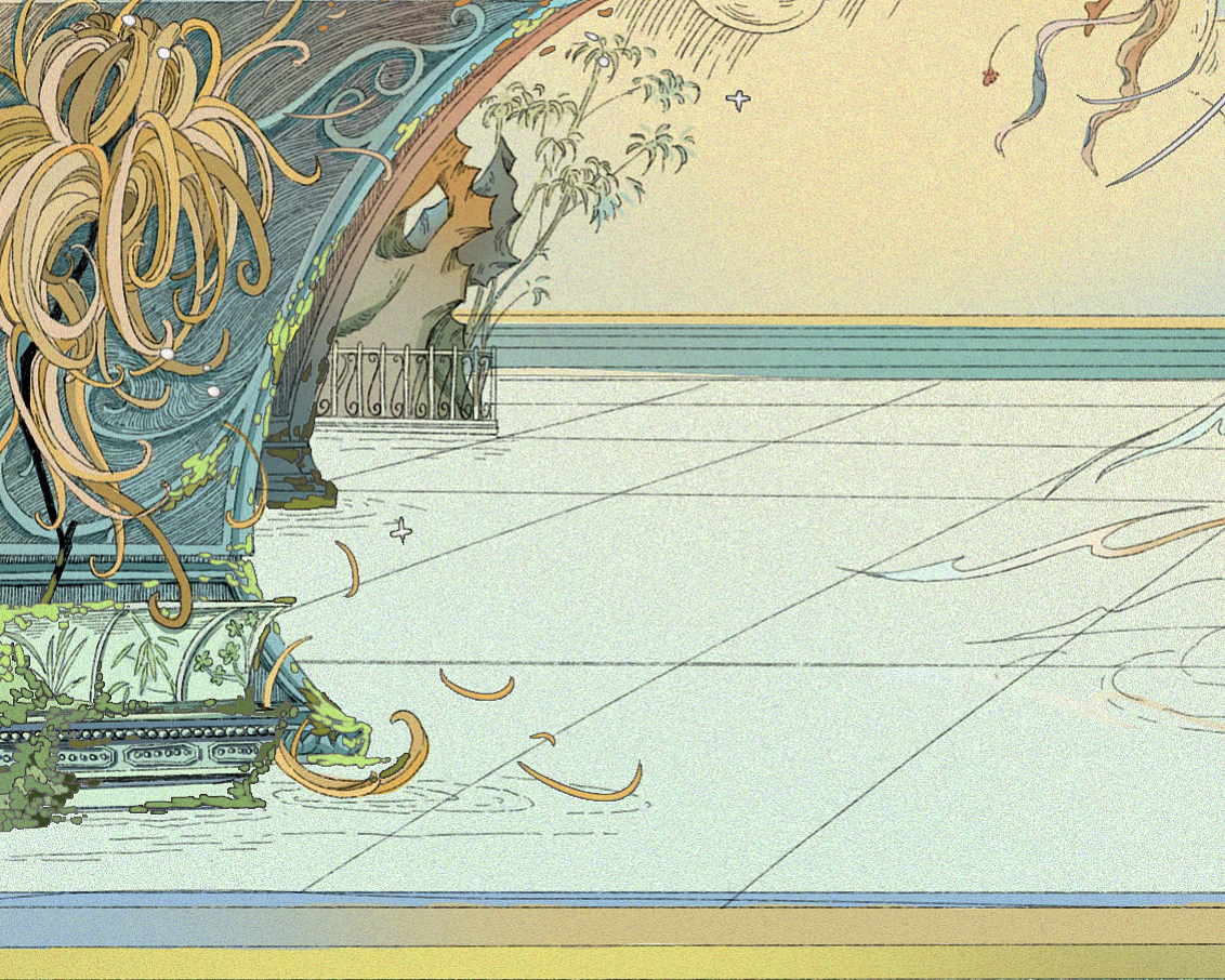 Tiger turns into a flower