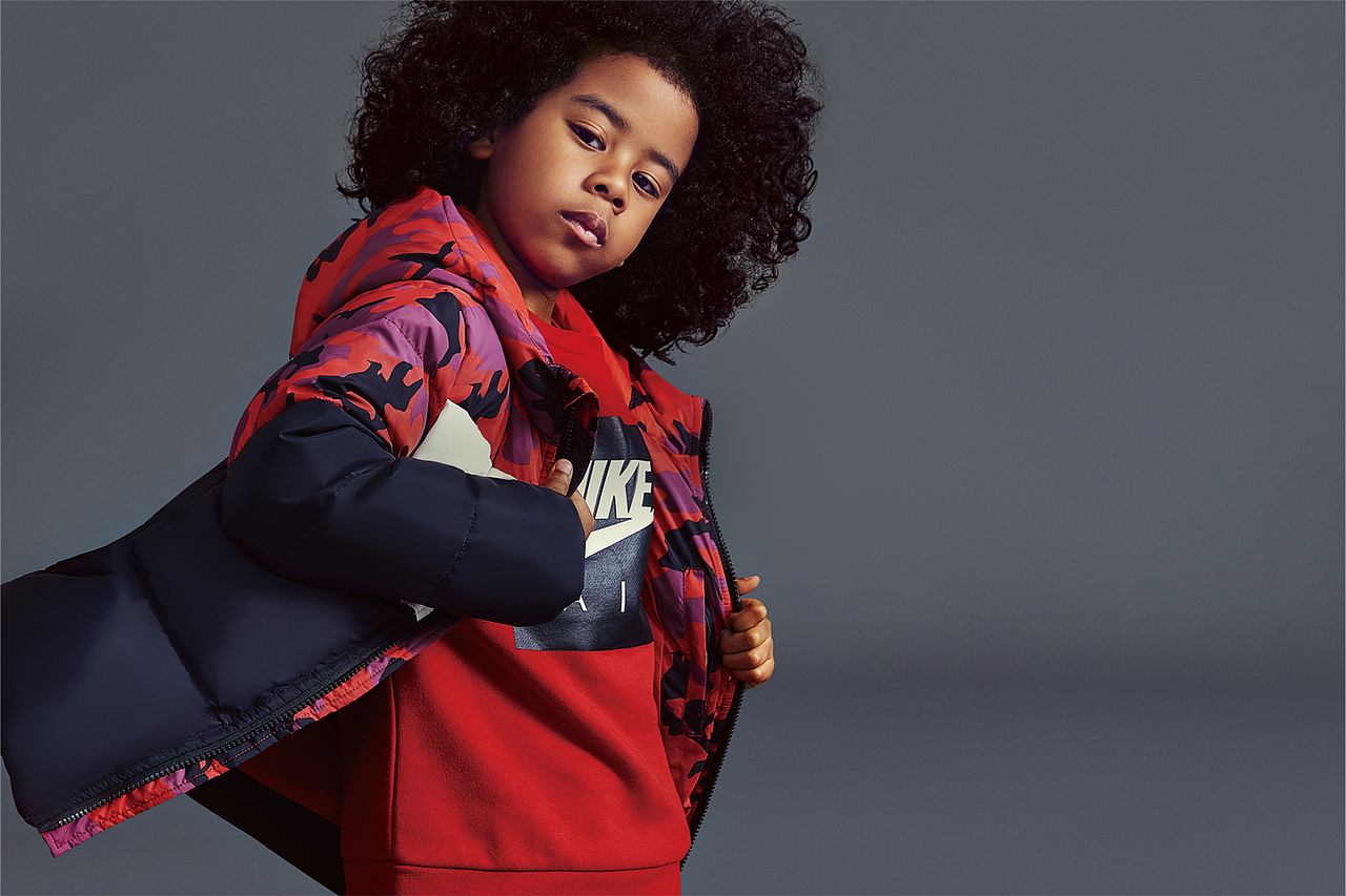 NIKE KIDS 秋冬系列时尚大片（图ZMzY5NjAzODc2） - 时尚/艺术摄影 - 站酷设计师北点创想原创素材 - 站酷ZCOOL