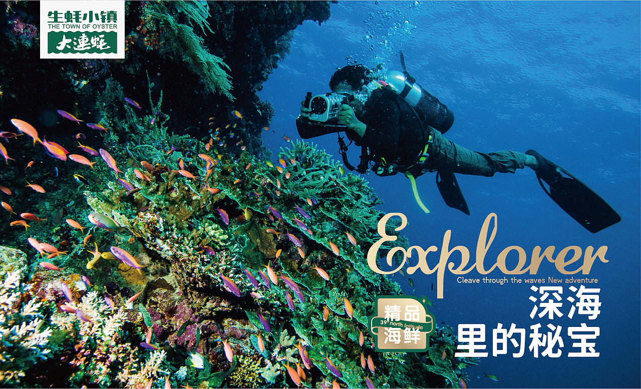 即食生蚝|海鲜|鱿鱼|花蛤|零食|食品|海产品包装设计