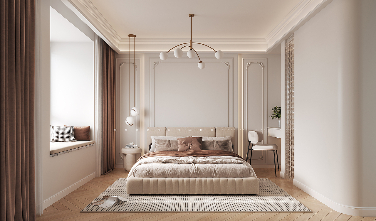 郑州 映像視覺 | 商业写实组 | 法式（图ZMjk4MDg1NTY0） - 家装设计 - 站酷设计师郑州映像效果图原创素材 - 站酷ZCOOL