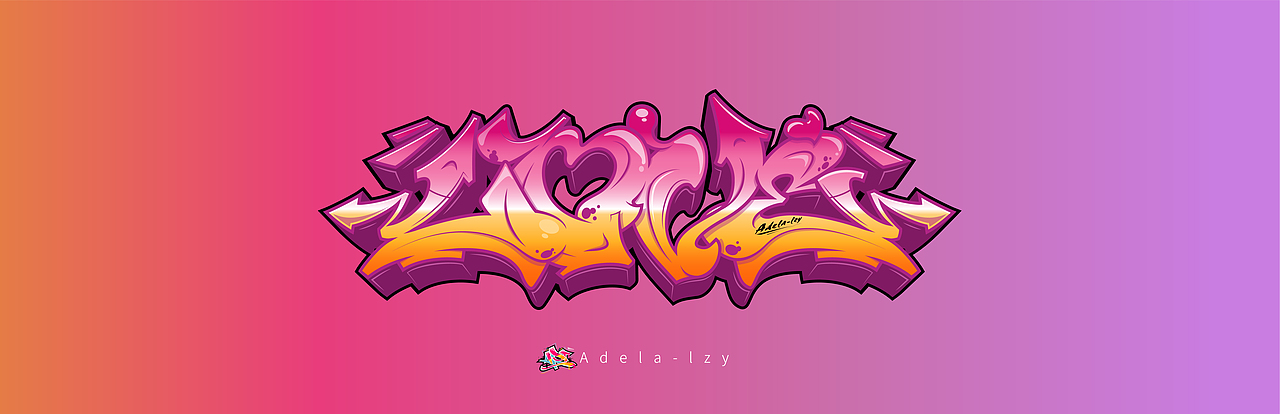 涂鸦艺术字体设计