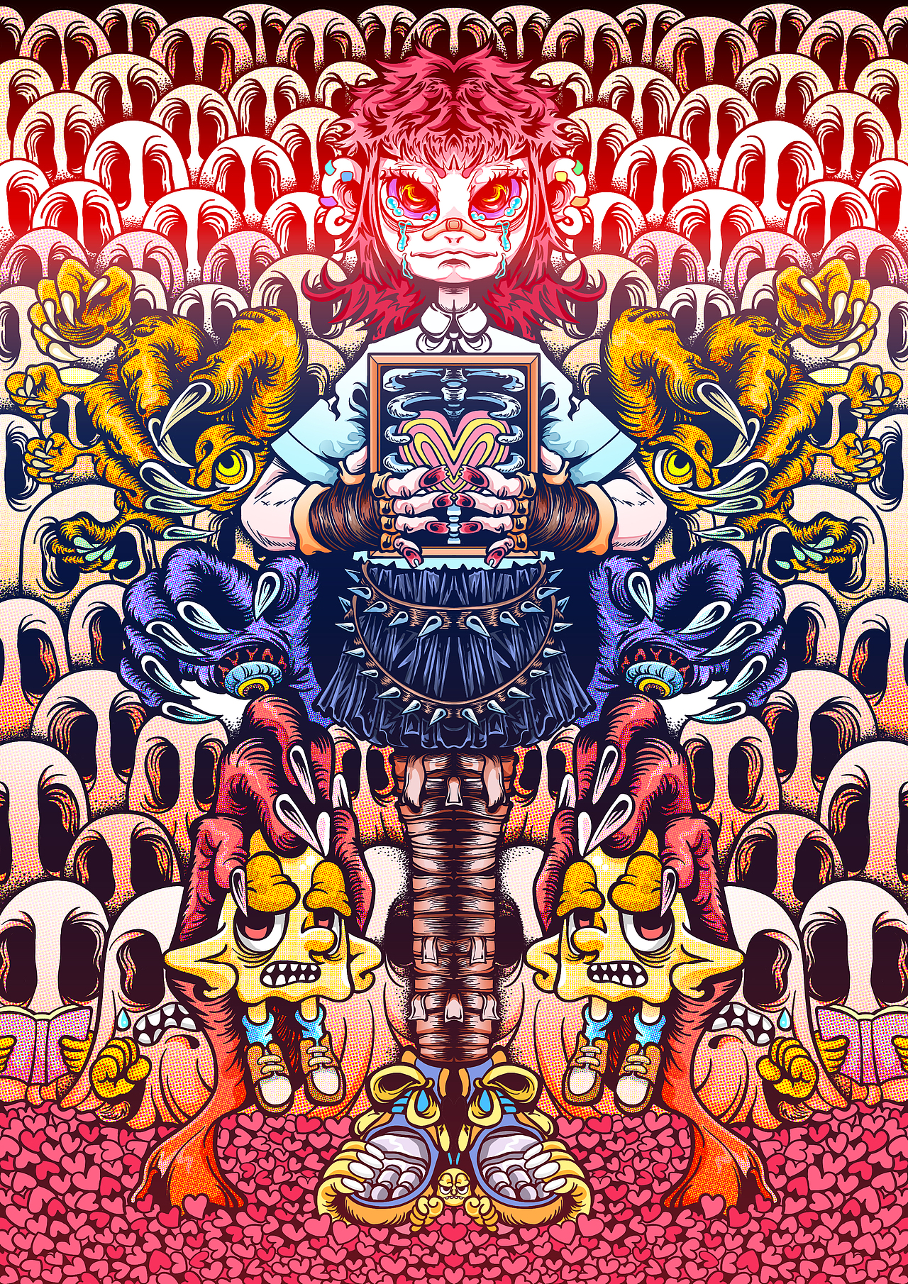 原创插画/6-7-8月作品总结（图ZMzQ5MzY2MzEy） - 新锐潮流插画 - 站酷设计师GPoPuna吉波普娜原创素材 - 站酷ZCOOL