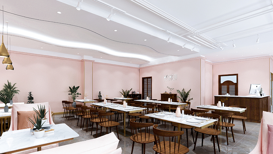 九色鹿品牌设计-面面生辉K11素食餐厅