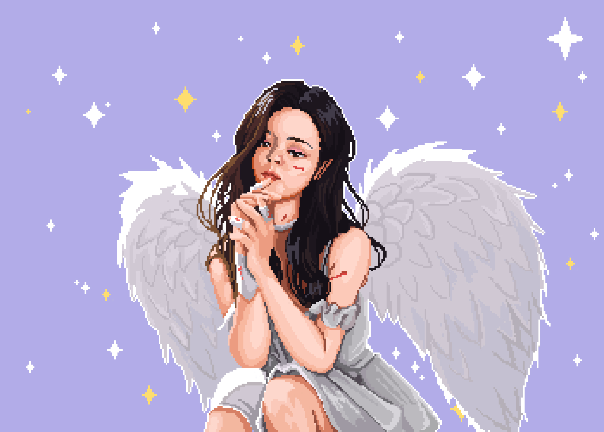 像素画超越妹妹