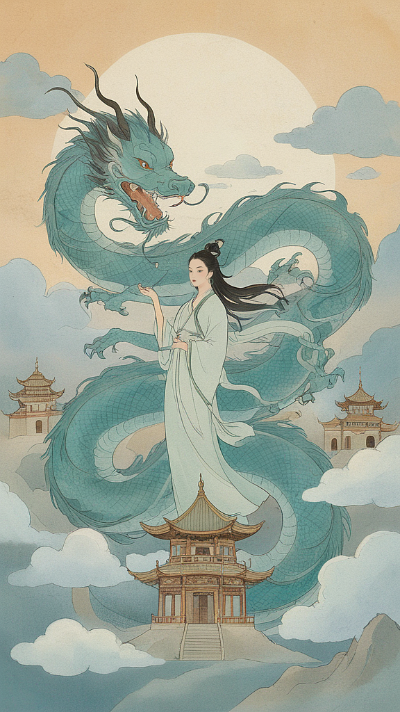 龙神赐福（图ZMzYwMDY1ODY0） - AI作品 - 站酷设计师JMEN原创素材 - 站酷ZCOOL